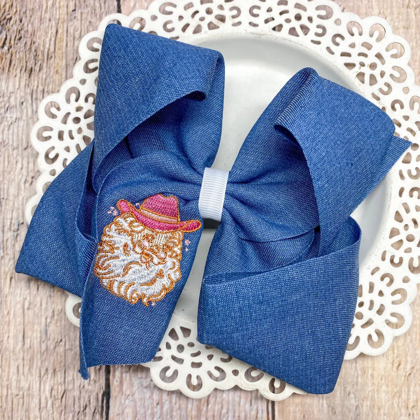 Western Bow Santa Bow