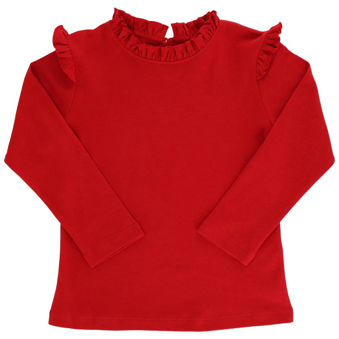 J. Bailey Girls Long Sleeve Tee - Red