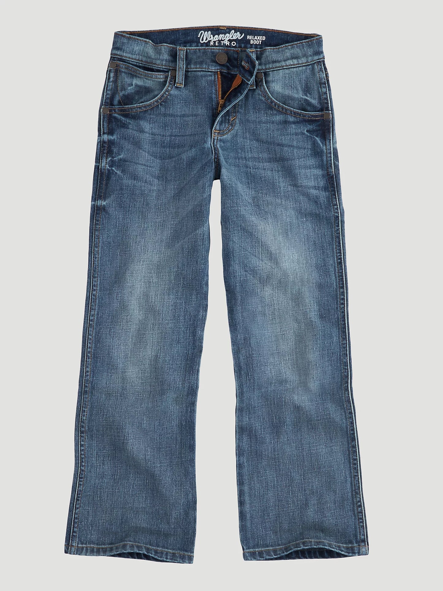 Wrangler Boys Relaxed Bootcut Jeans Greeley