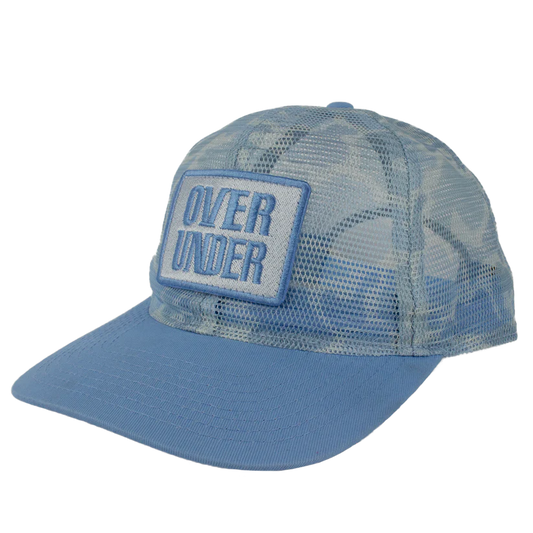 OverUnder Estuary Mesh Hat Blue Water Camo