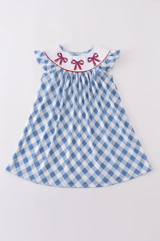 Blue Bow Dress