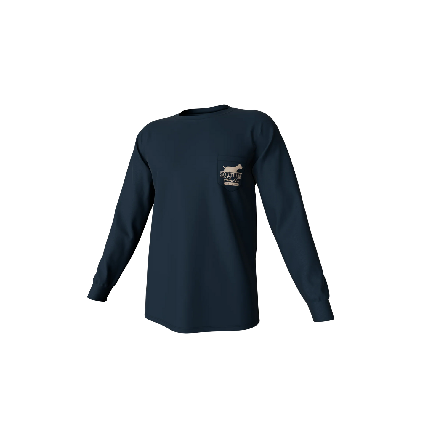 Southern Point Youth in the Pines Long Sleeve Pocket Tee