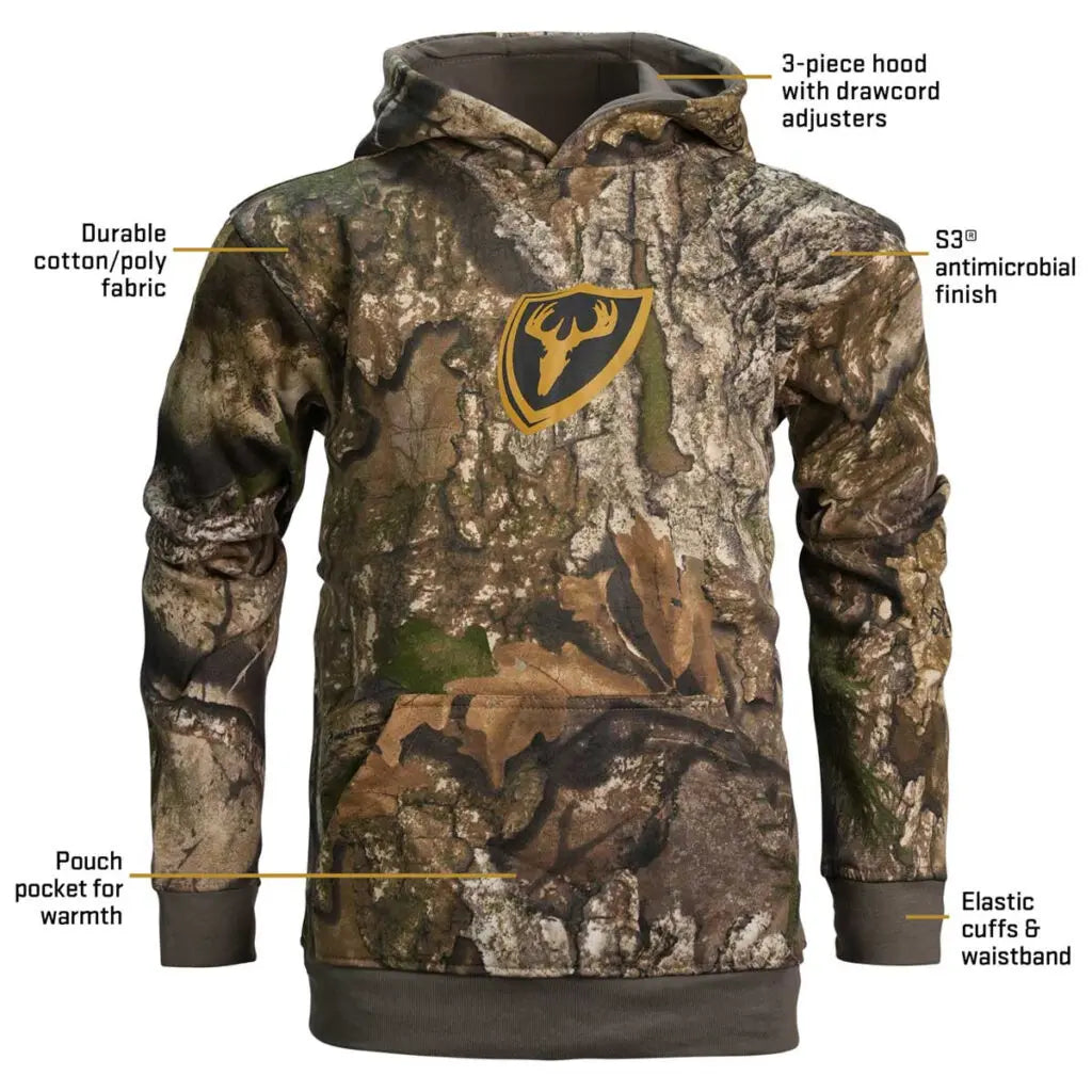 Shield Youth Camo Hoodie