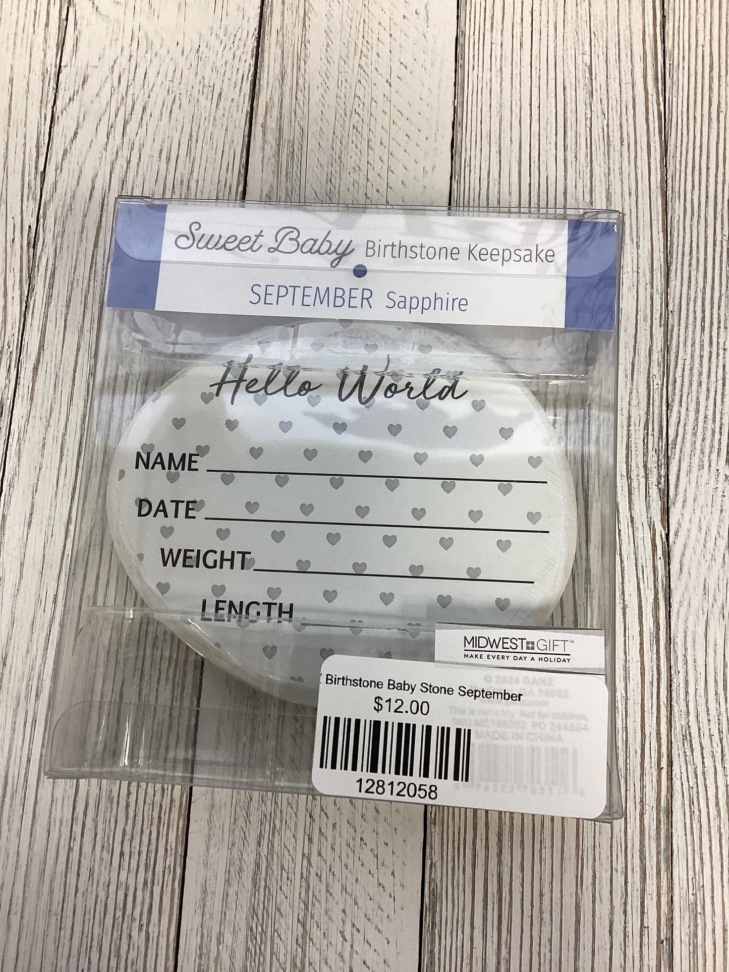 GANZ Birthstone Baby Stone September
