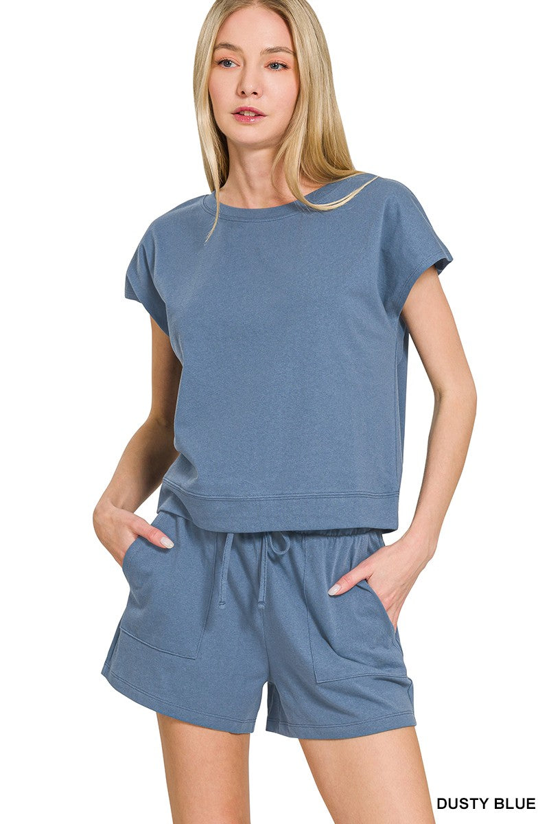 Dusty Blue 2pc Set