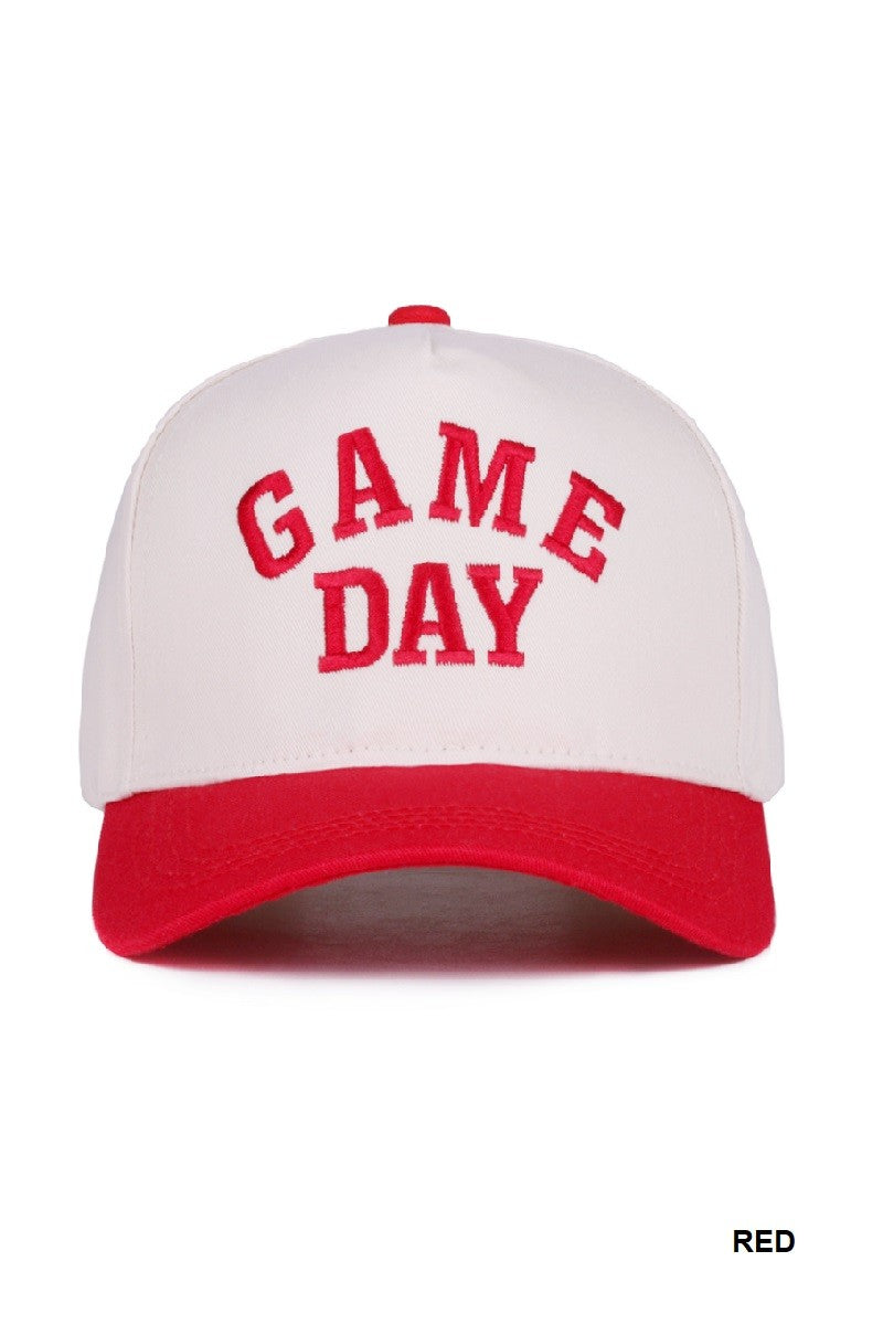 Game Day Hat in Red