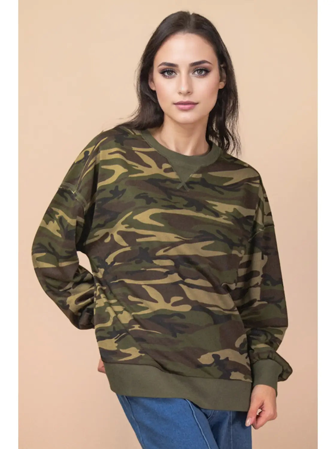 All for Camo Pullover