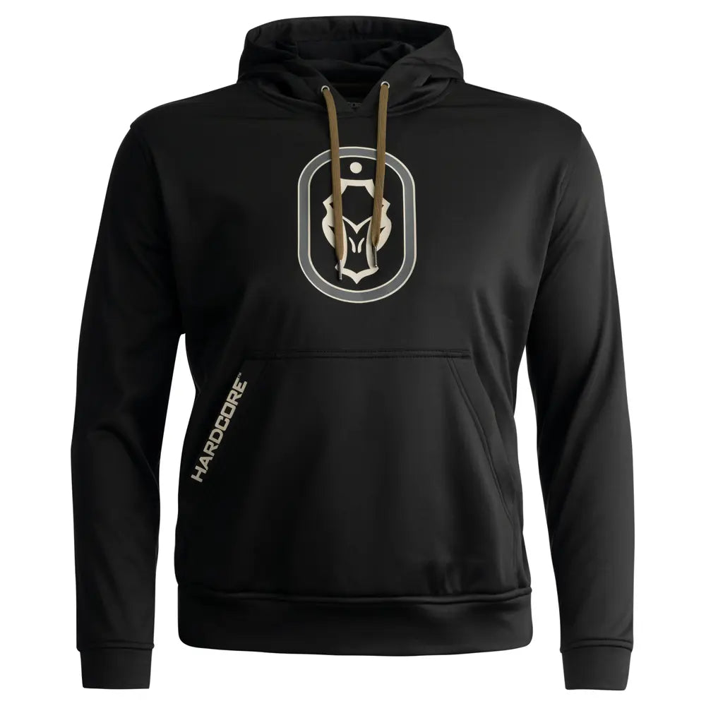 Hardcore Waterfowl Logo Hoodie Black