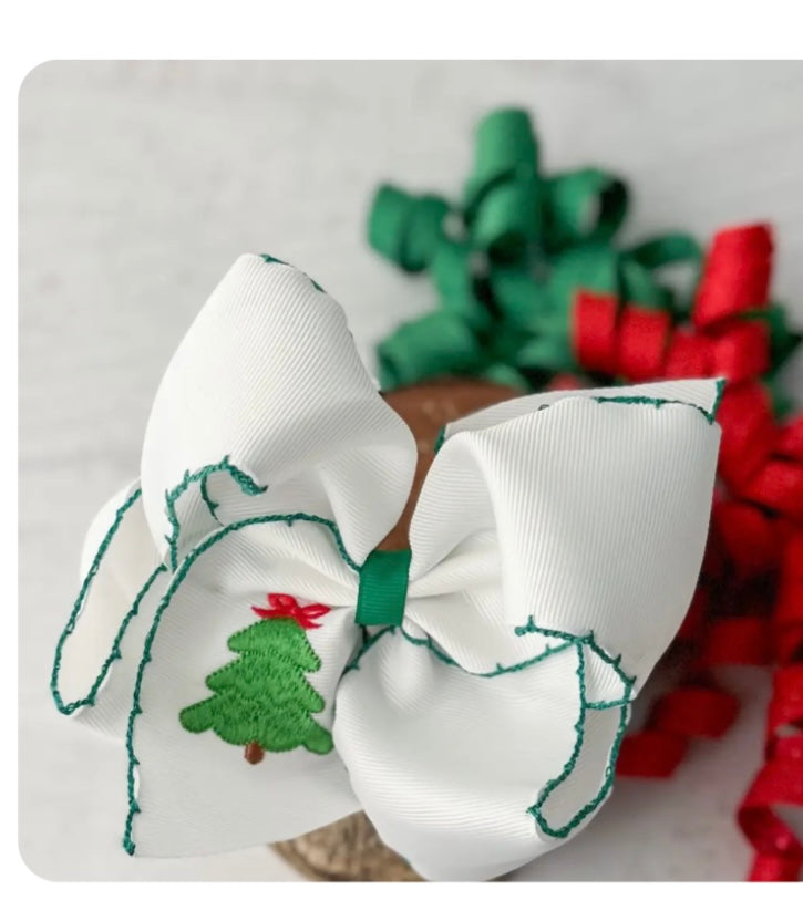 Christmas Tree Hairbow