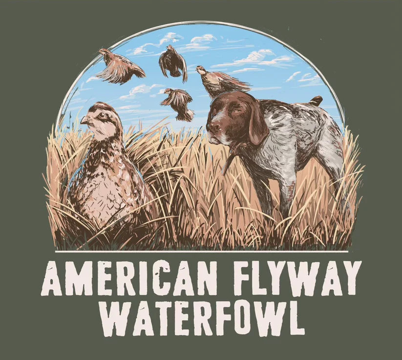 AFW The Quail and Pointer Tee