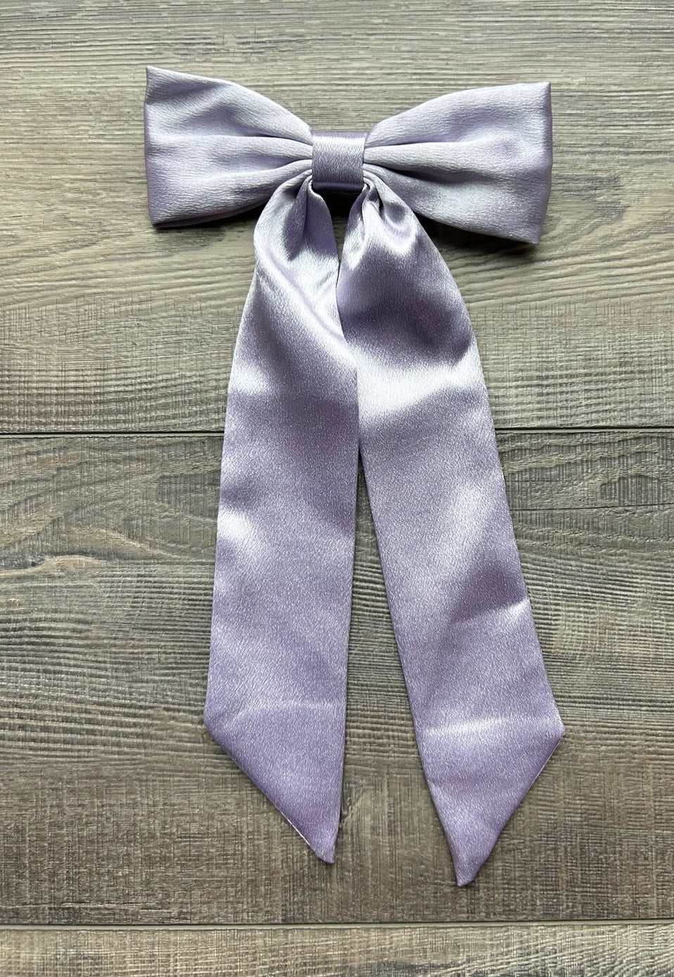 Lavender Satin Bow