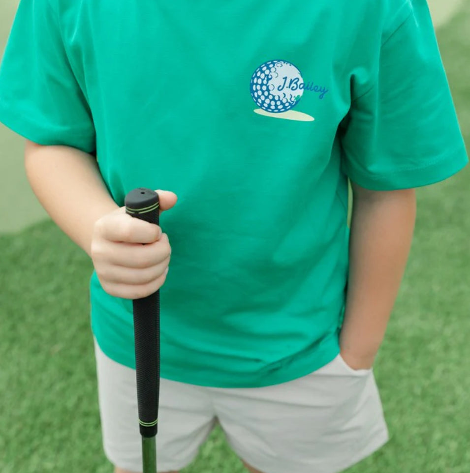 J. Bailey Logo Tee- Golf on Kelly