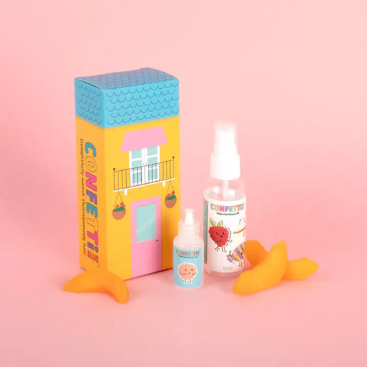 Confetti Blue Peach Mini Perfume Making Kit