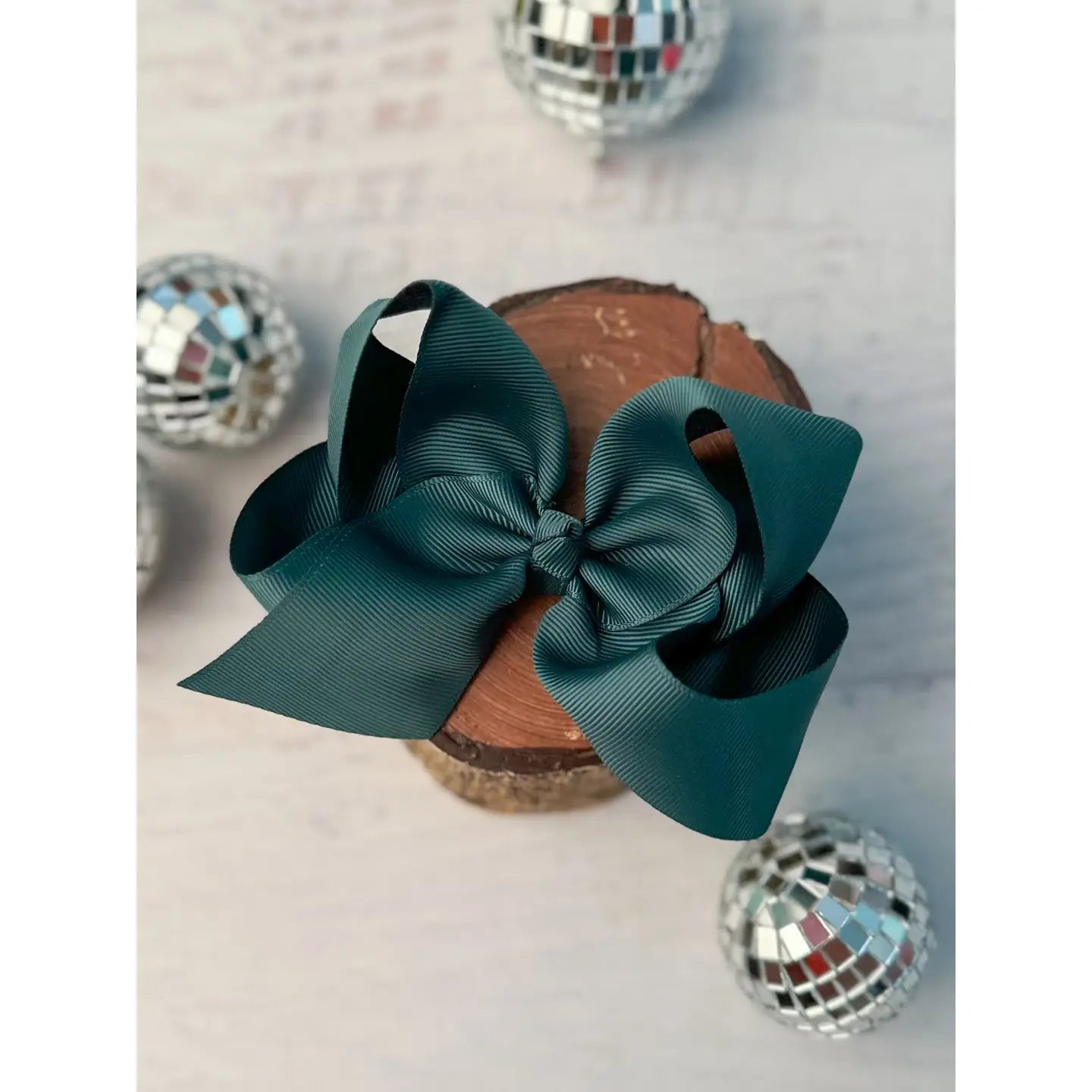 Hunter Green 4.5 Classic Hairbow
