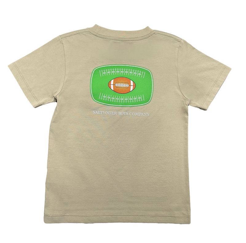 Saltwater Boys SS Football Tee