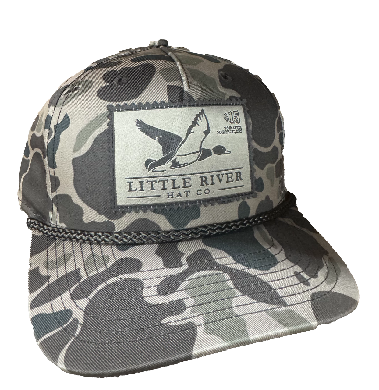 Little River Hat Co Duck Stamp 258 Hat in Bark Duck Camo