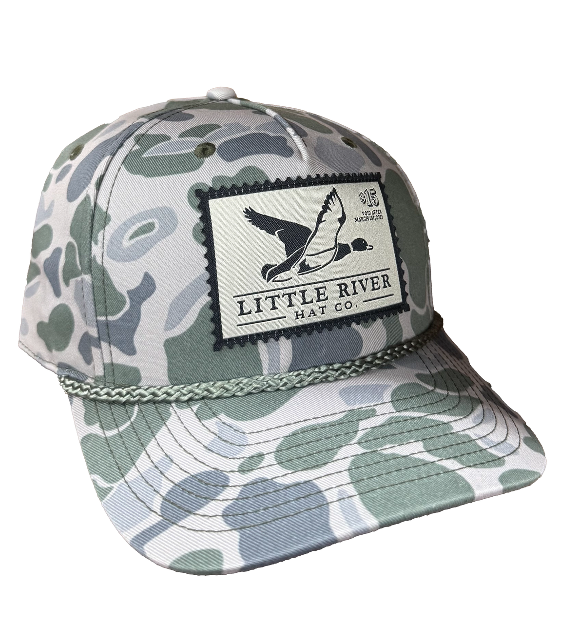 Little River Hat Co Duck Stamp 258 Hat in Marsh Duck Camo