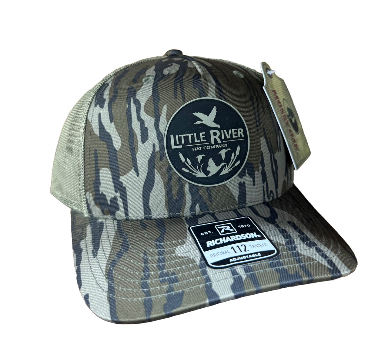 Little River Duck Camo Flying Ducks Rubber Patch