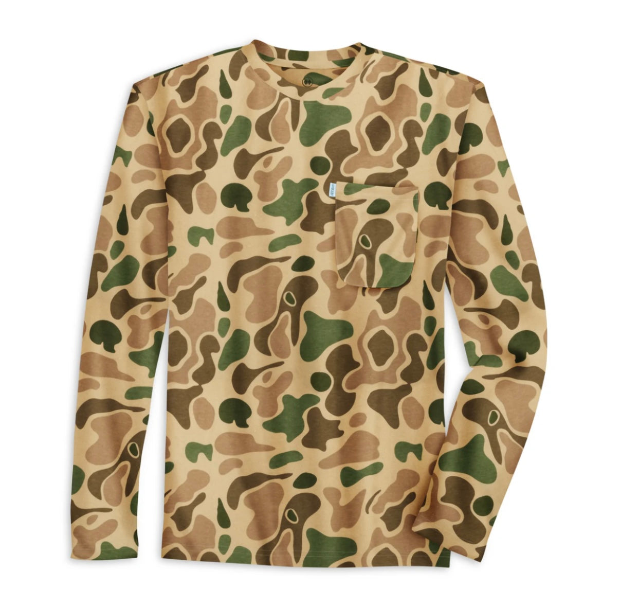 Heybo The Oceanside Crew Neck Traditions Camo brown