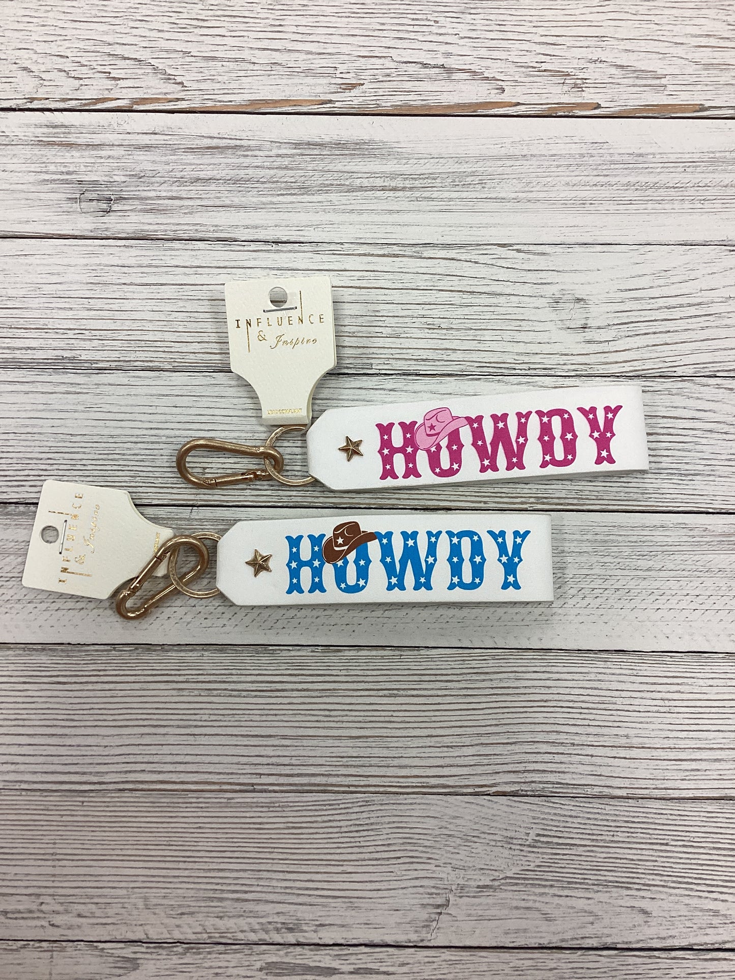Howdy Leather Wristlet