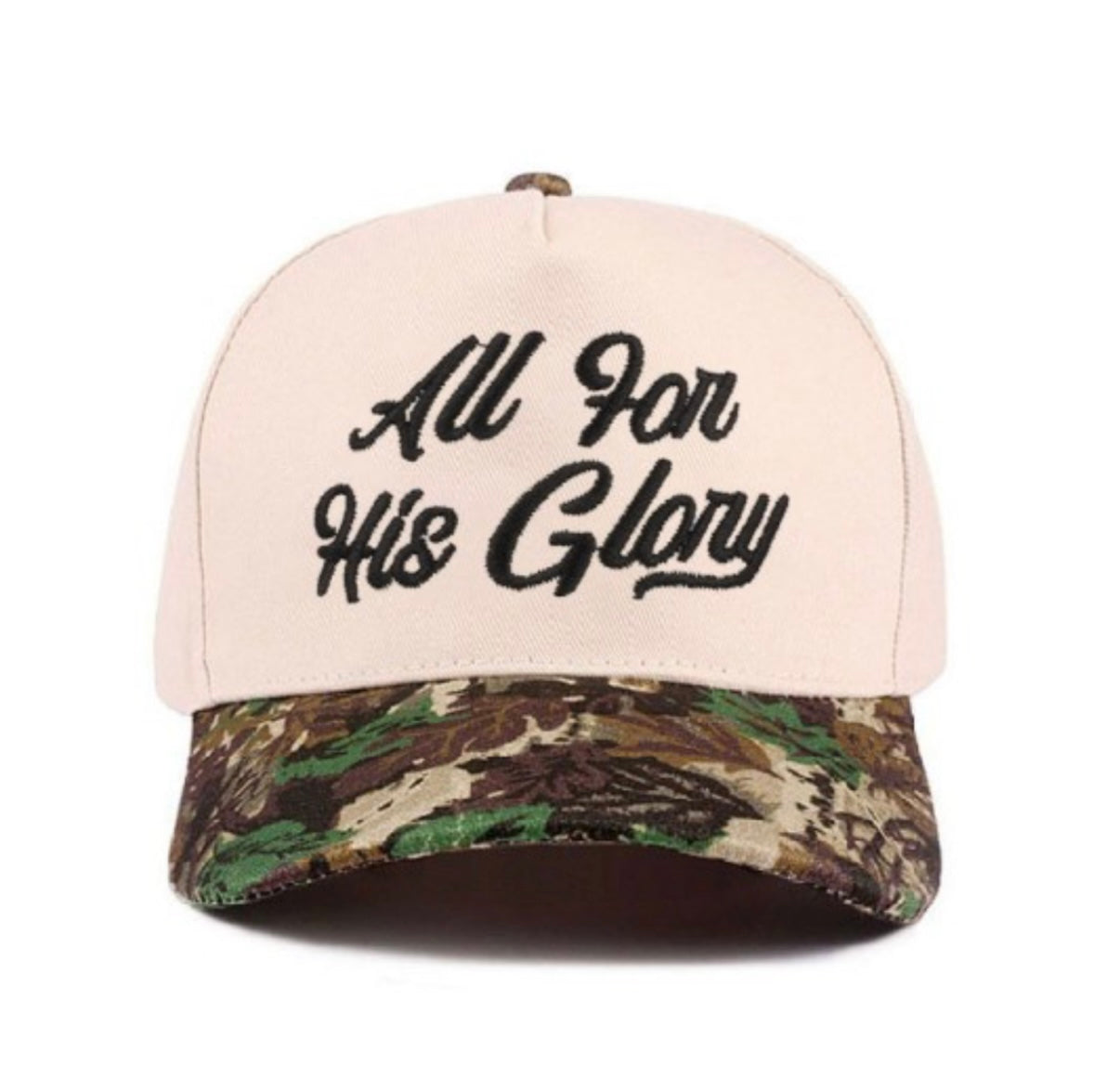 All For His Glory Hat in Camo