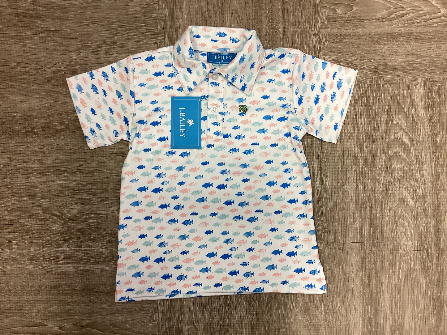 Bailey Boys Fish Performance Polo