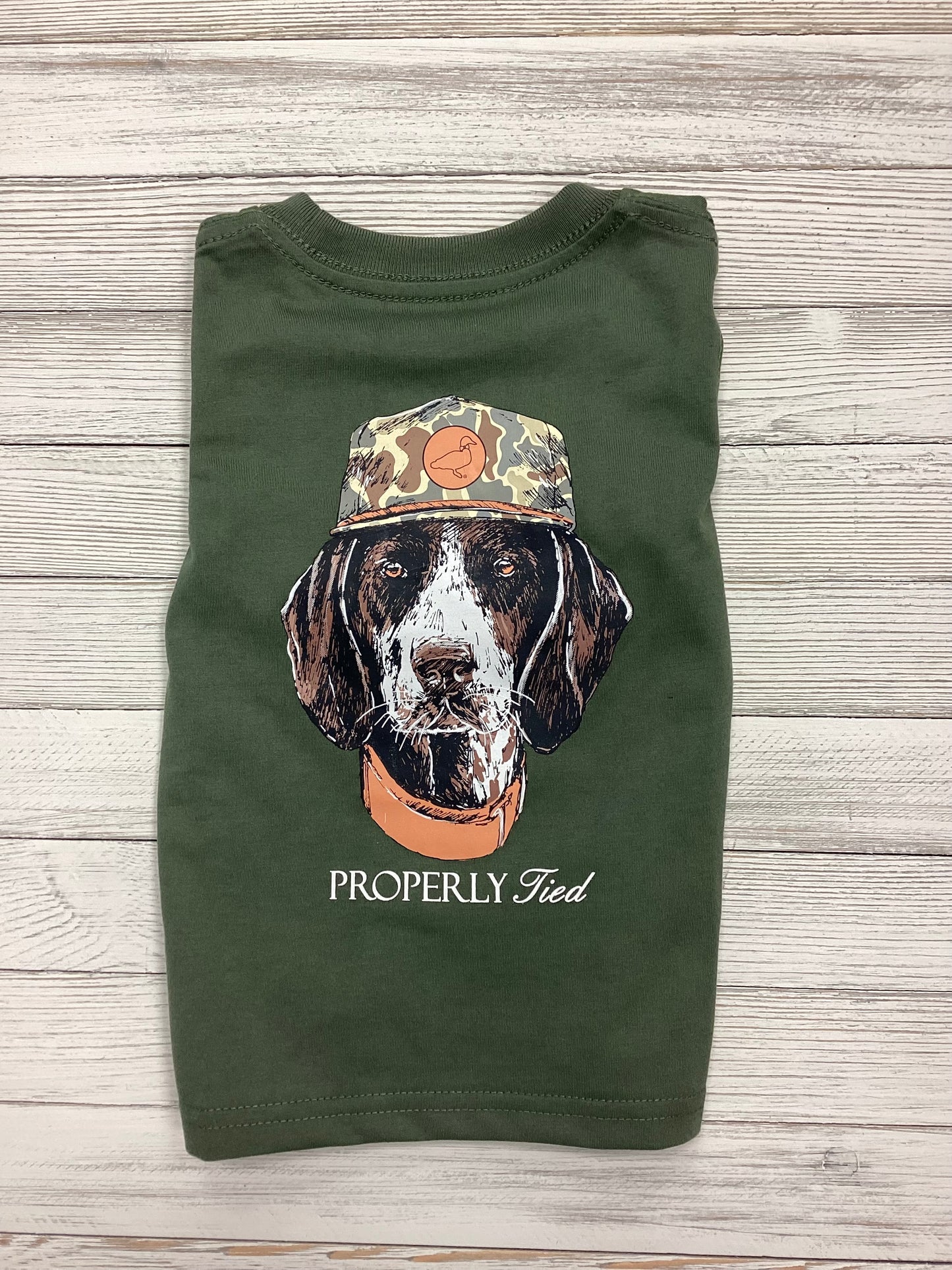 Properly Tied Man's Best Friend LS Tee