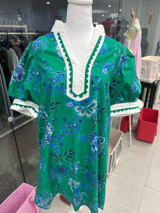 Delight in Green Dress by Entro