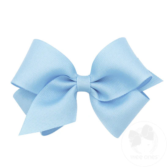 Wee Ones Small Millennium Blue Bow