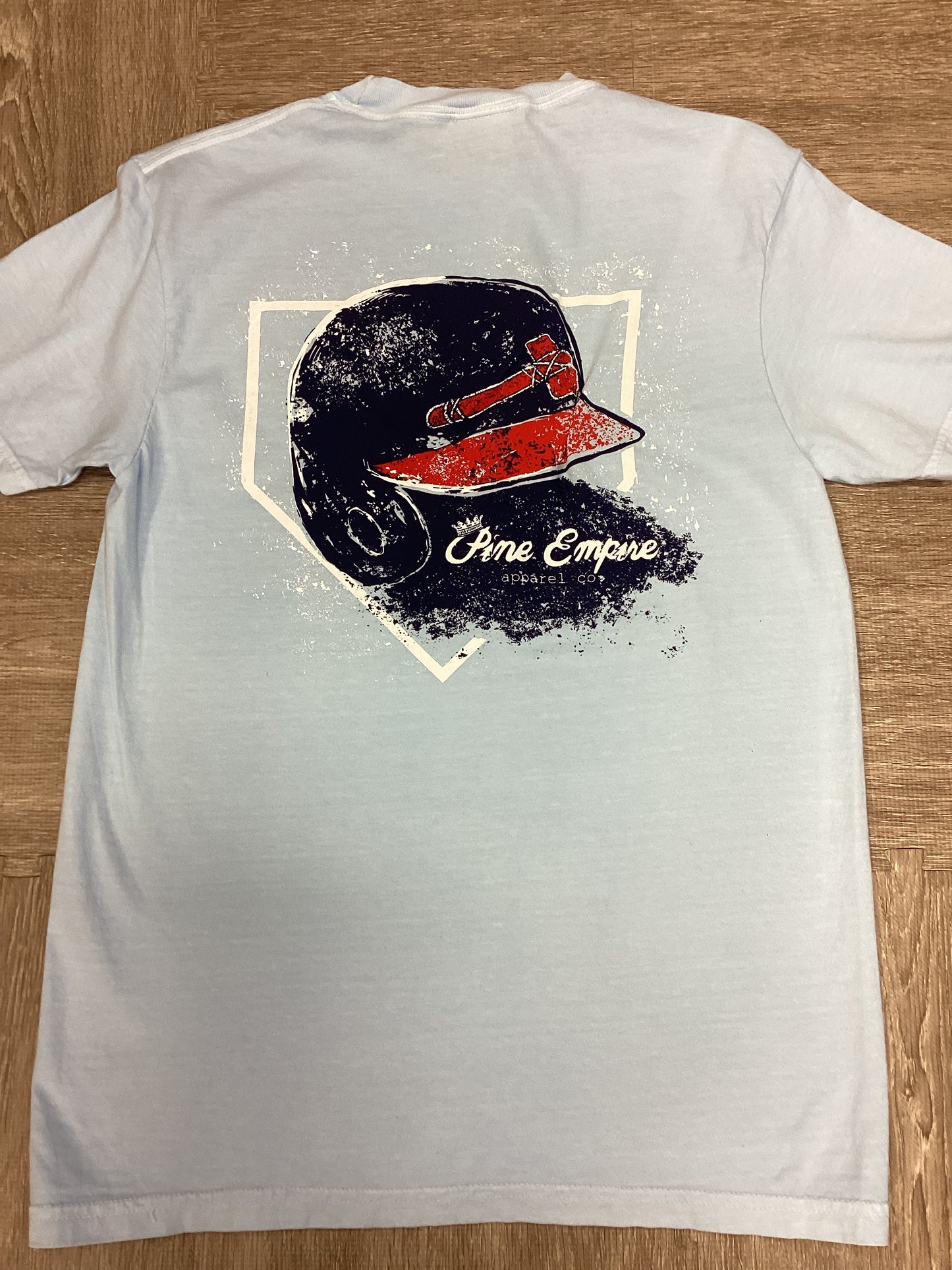 Pine Empire Artist Drawn Braves Helmet T-Shirt