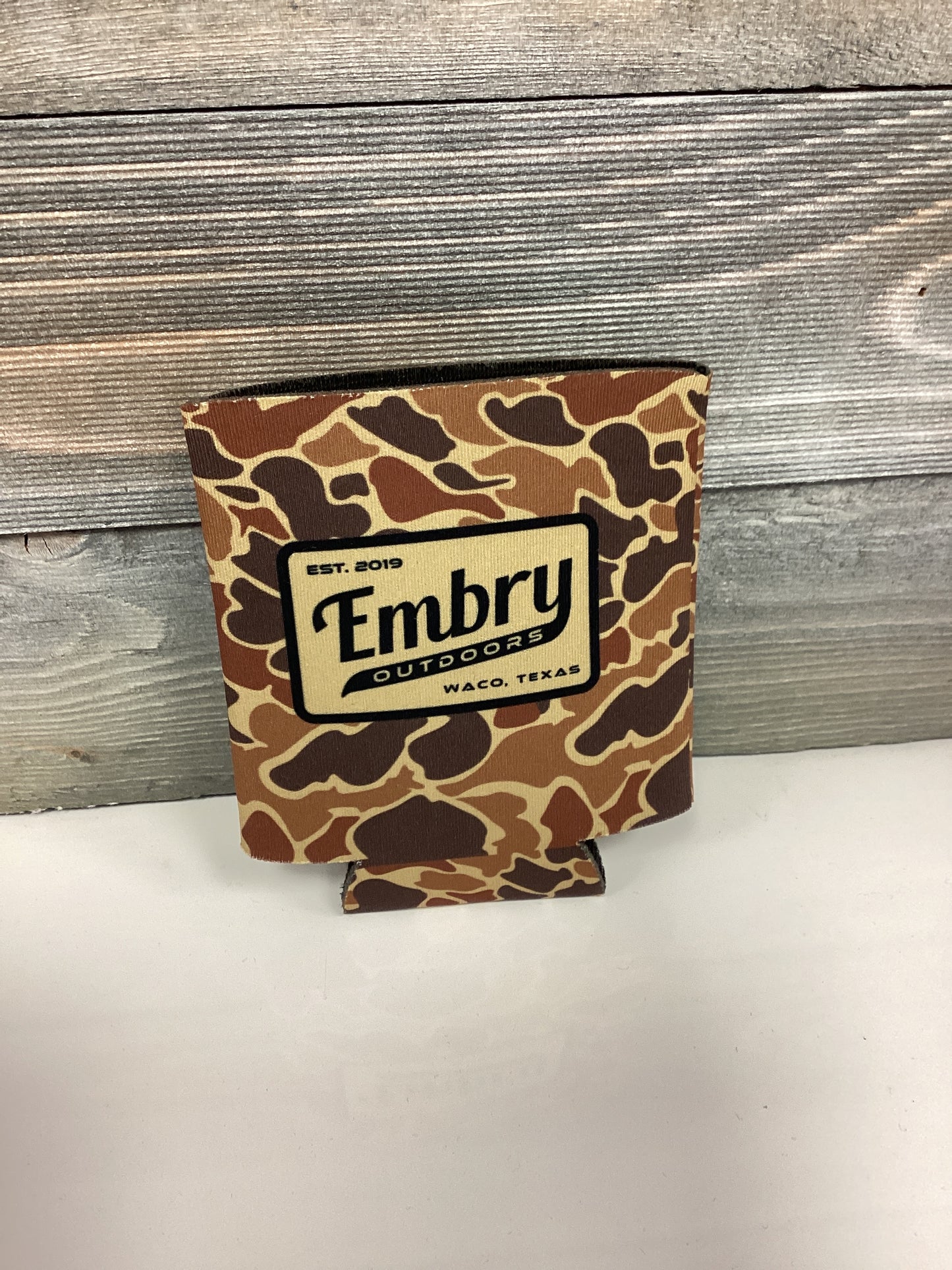 Embry Outdoors Duck Camo Koozie