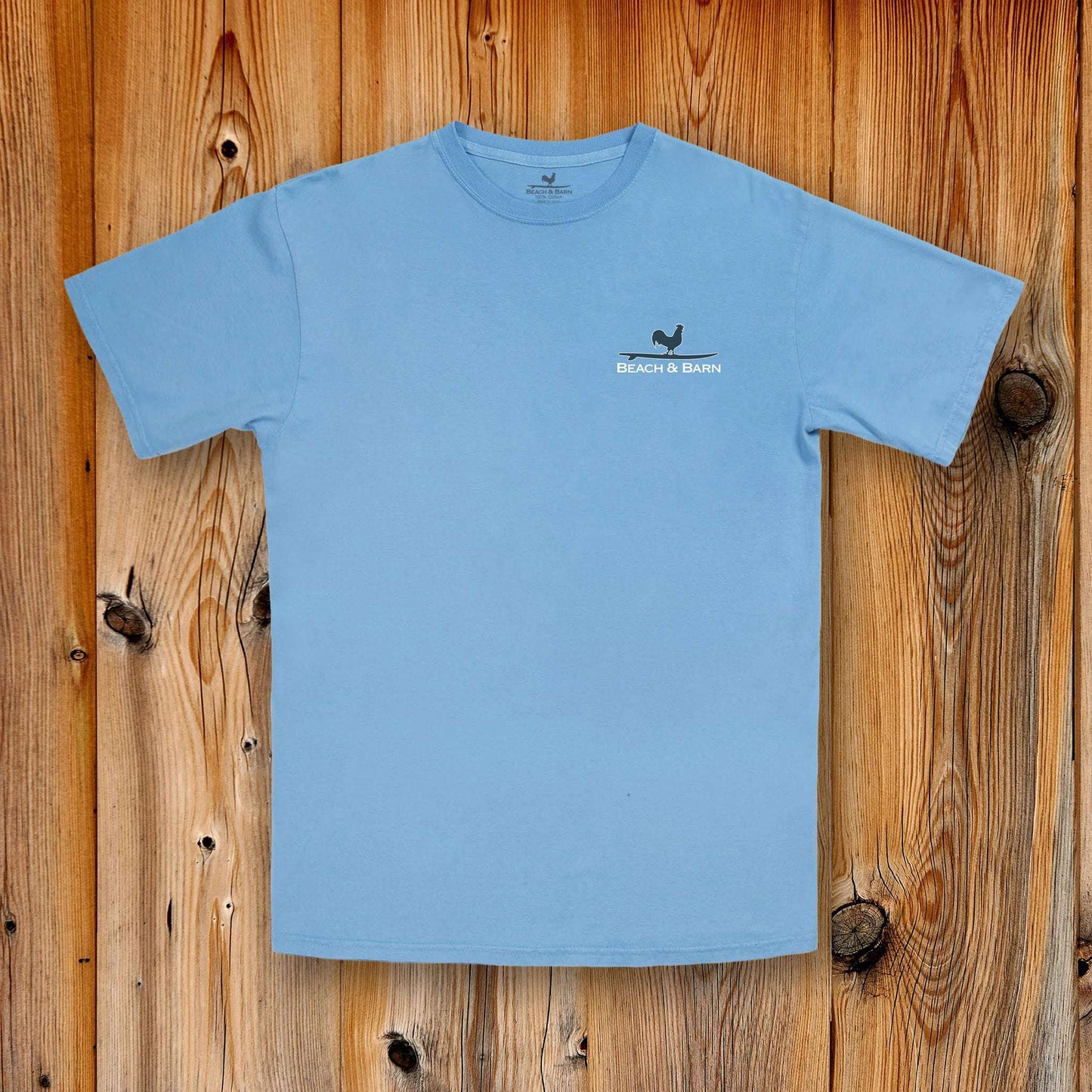 Beach & Barn Blue Fun Run Tee Shirt