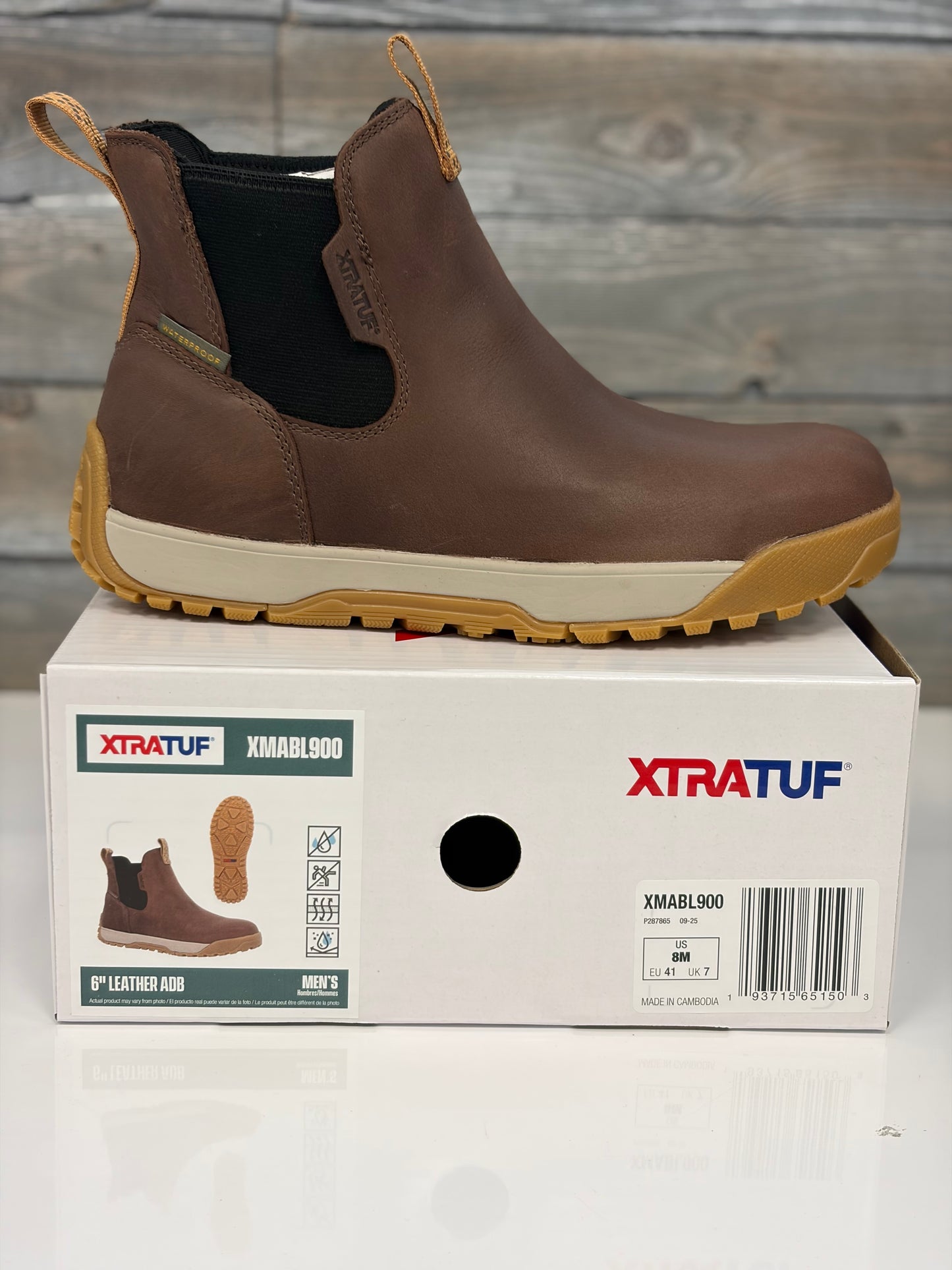 Xtratuf Men's Brown Letaher ADB Waterproof Boots