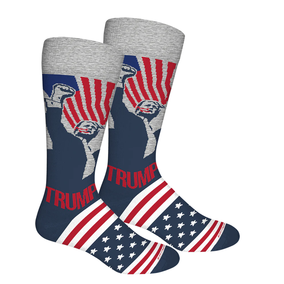 Brown Dog Unity Socks in Light Grey Heather