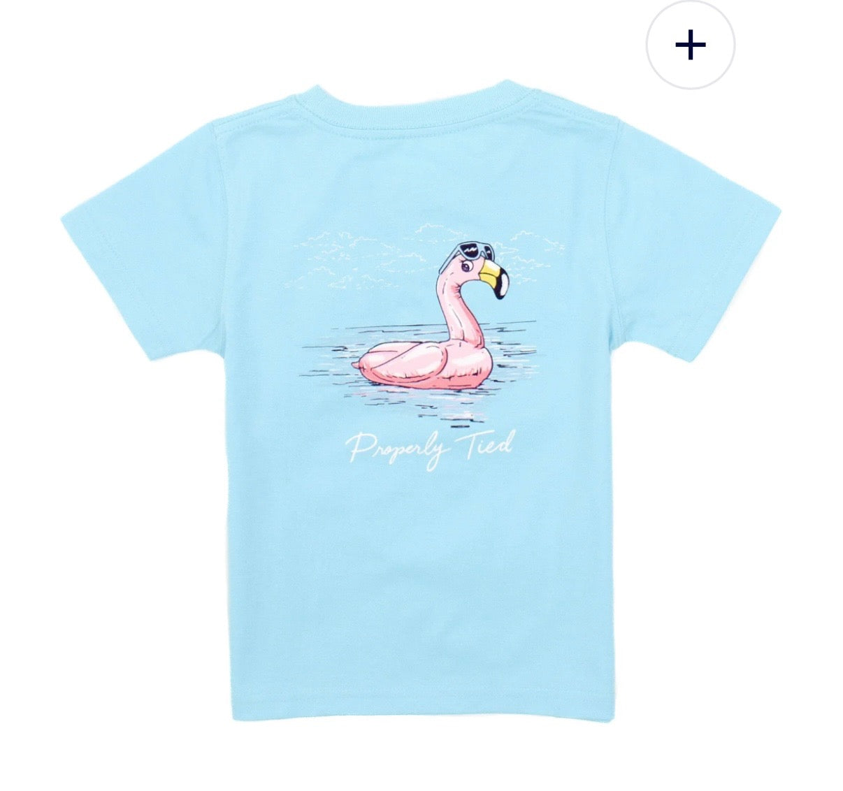 Properly Tied Flamingo Float SS Tee