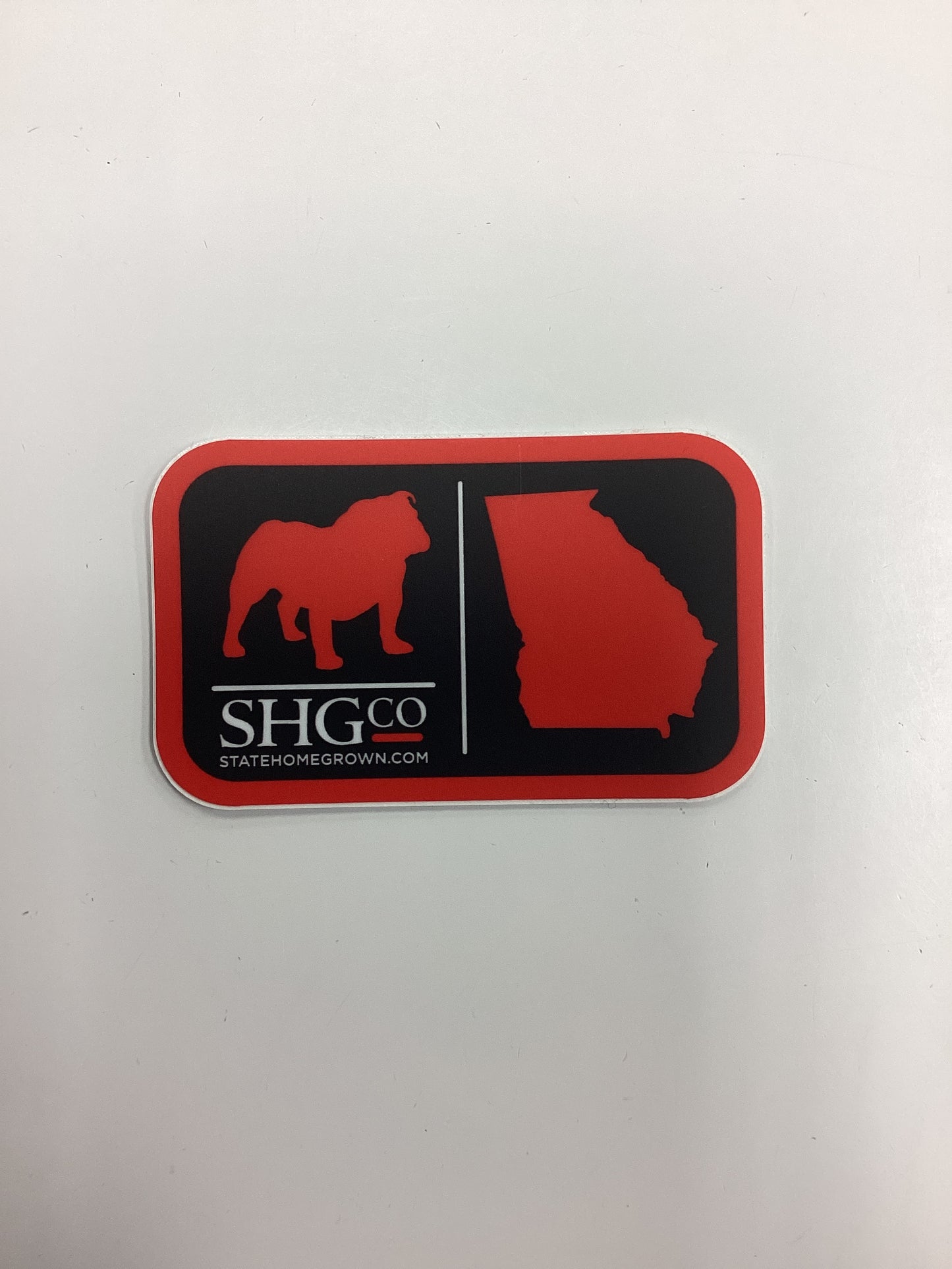 State Homegrown Georgia Bulldogs Sticker