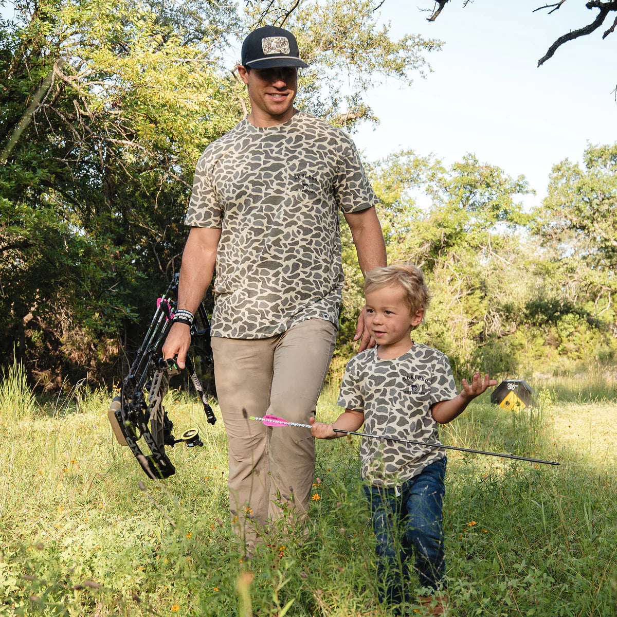 Burlebo Classic Deer Tee W/ Deer Pocket