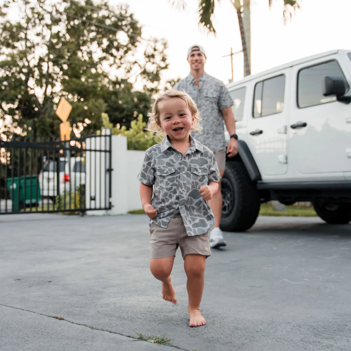 Burlebo Western Classic Deer Button Up Boys