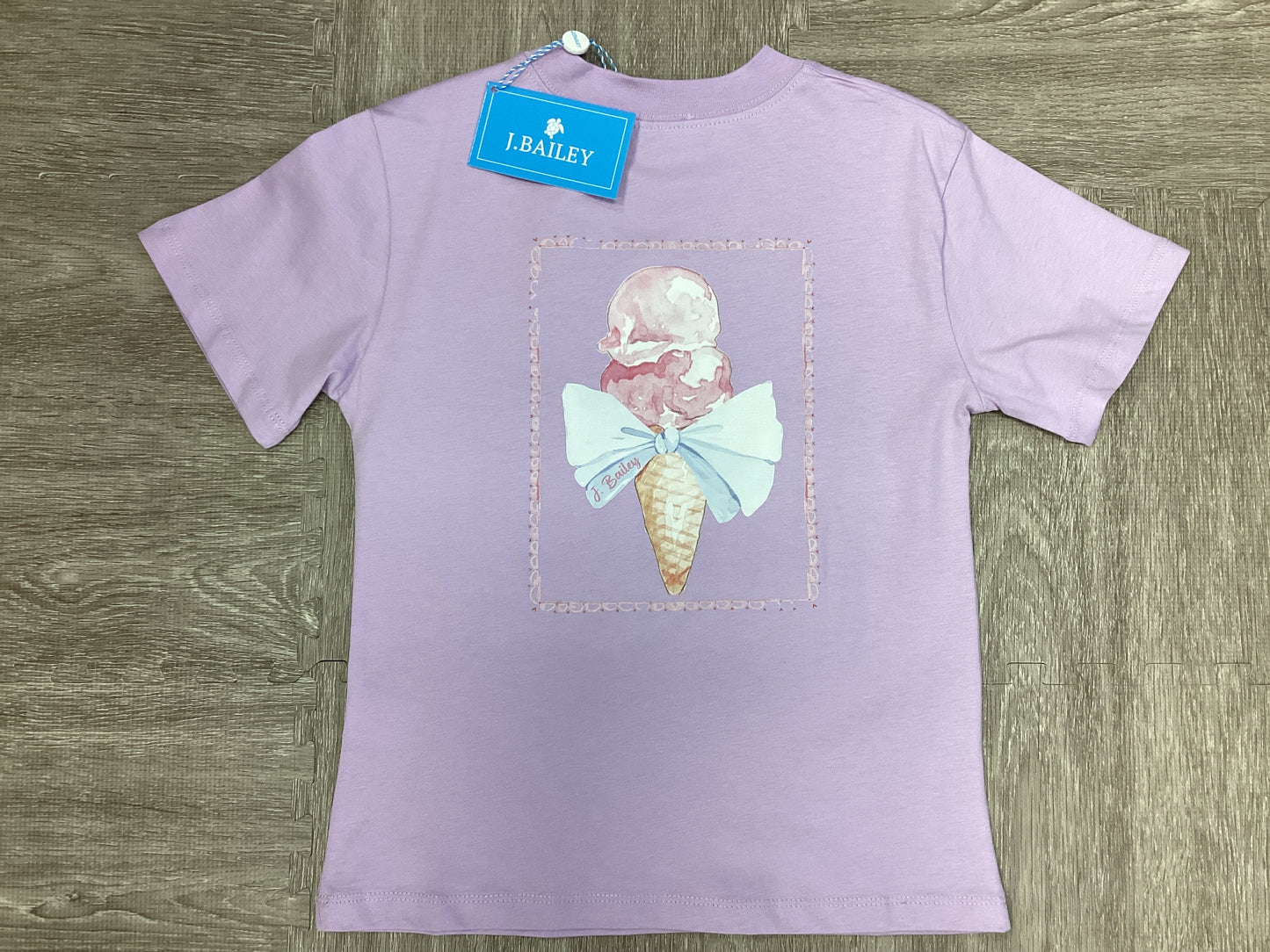 J Bailey Girl's Ice Cream Logo Tee