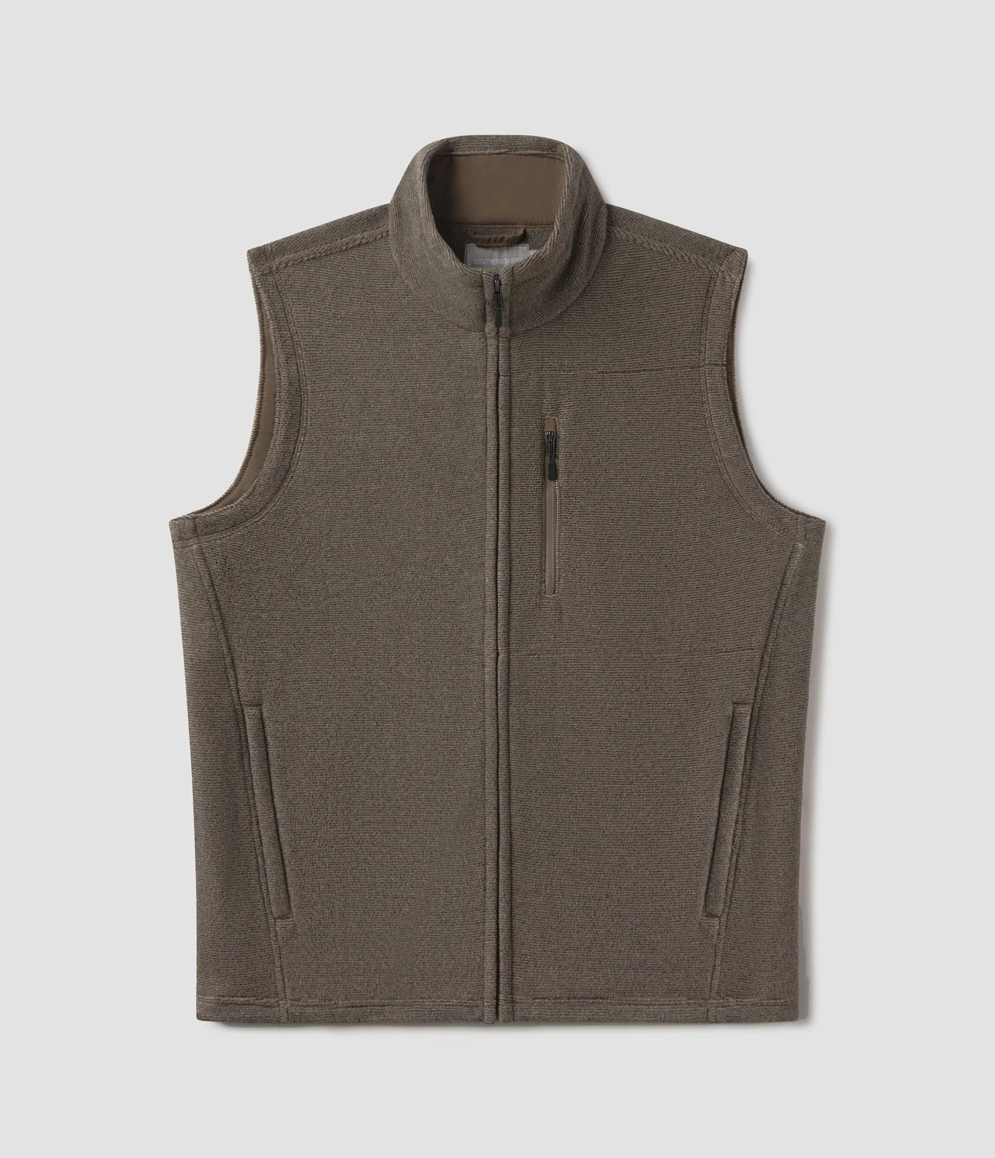 Southern Shirt Co Basecamp Fleece Vest in Caribou