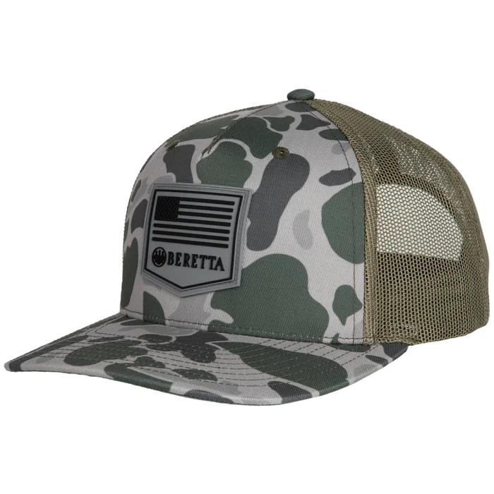 Beretta PM Trucker Green Duck Camo Hat