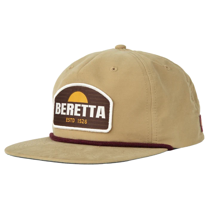 Beretta Sunset Rope Trucker Hat Tan
