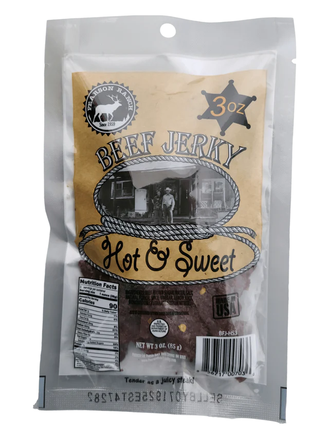 Pearson Ranch Beef Jerky Hot & Sweet