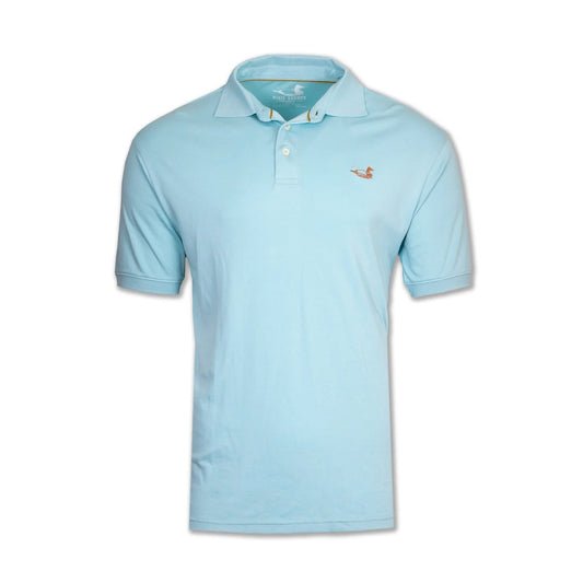 Dixie Decoy Roanoke Island Polo Light Blue