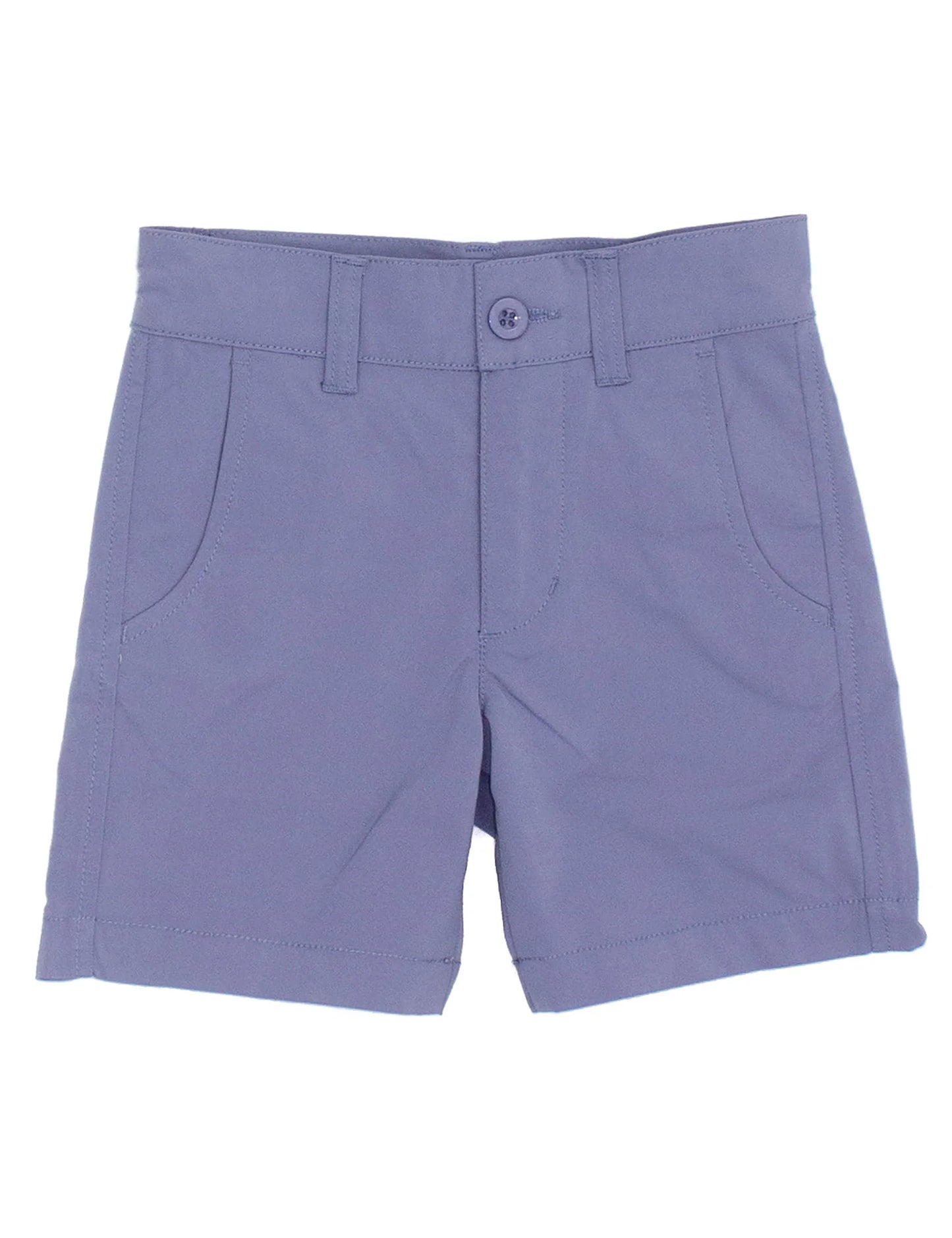 Properly Tied Boys Driver Short Stone Blue