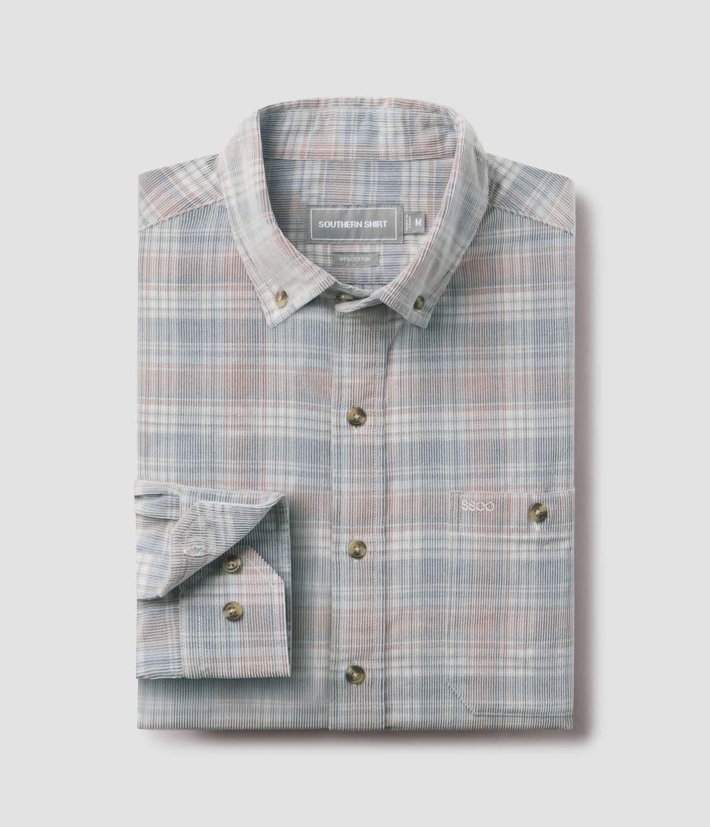 Southern Shirt Co Braxton Lightweight Cord Flannel