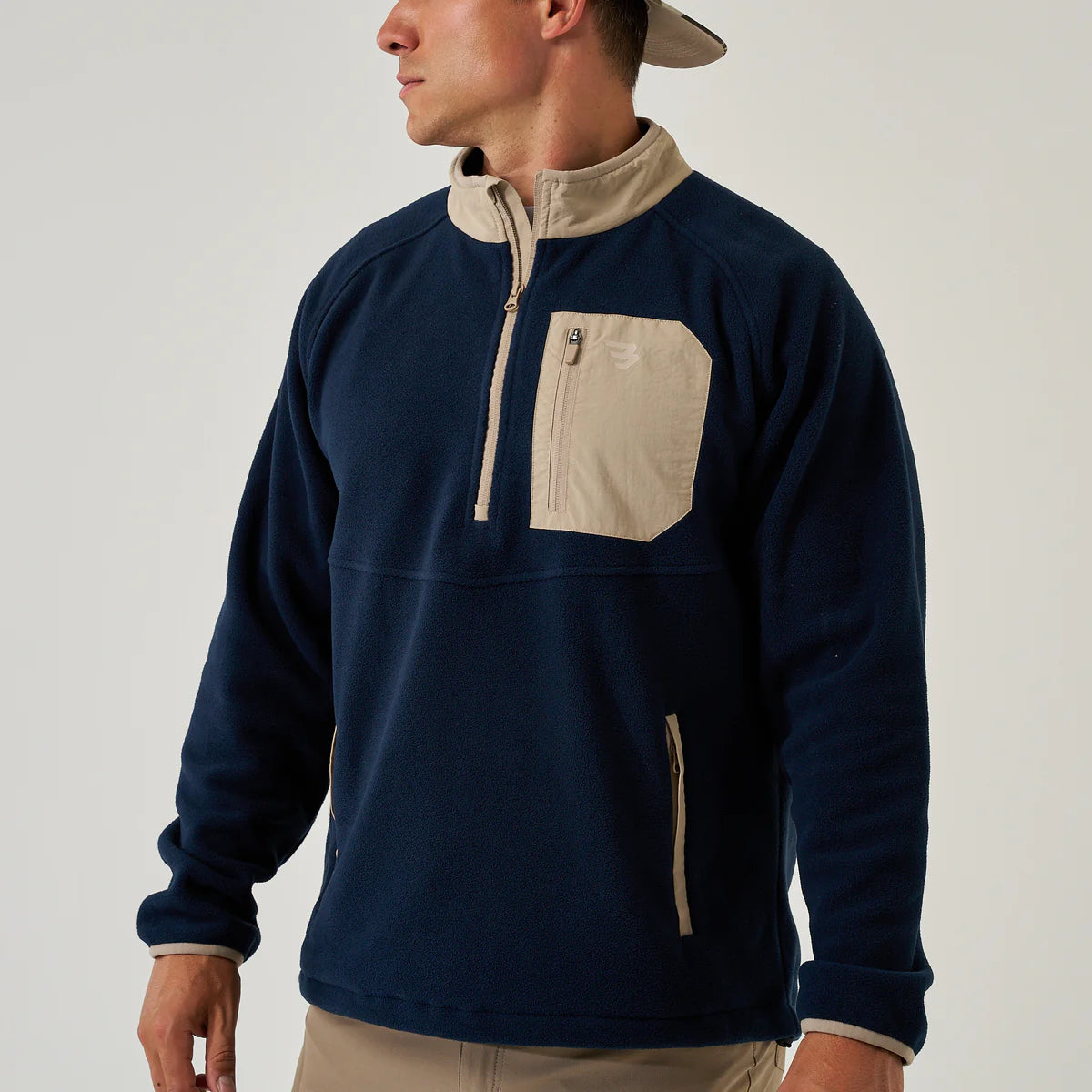Burlebo Micro Fleece Jacket Dark Blue