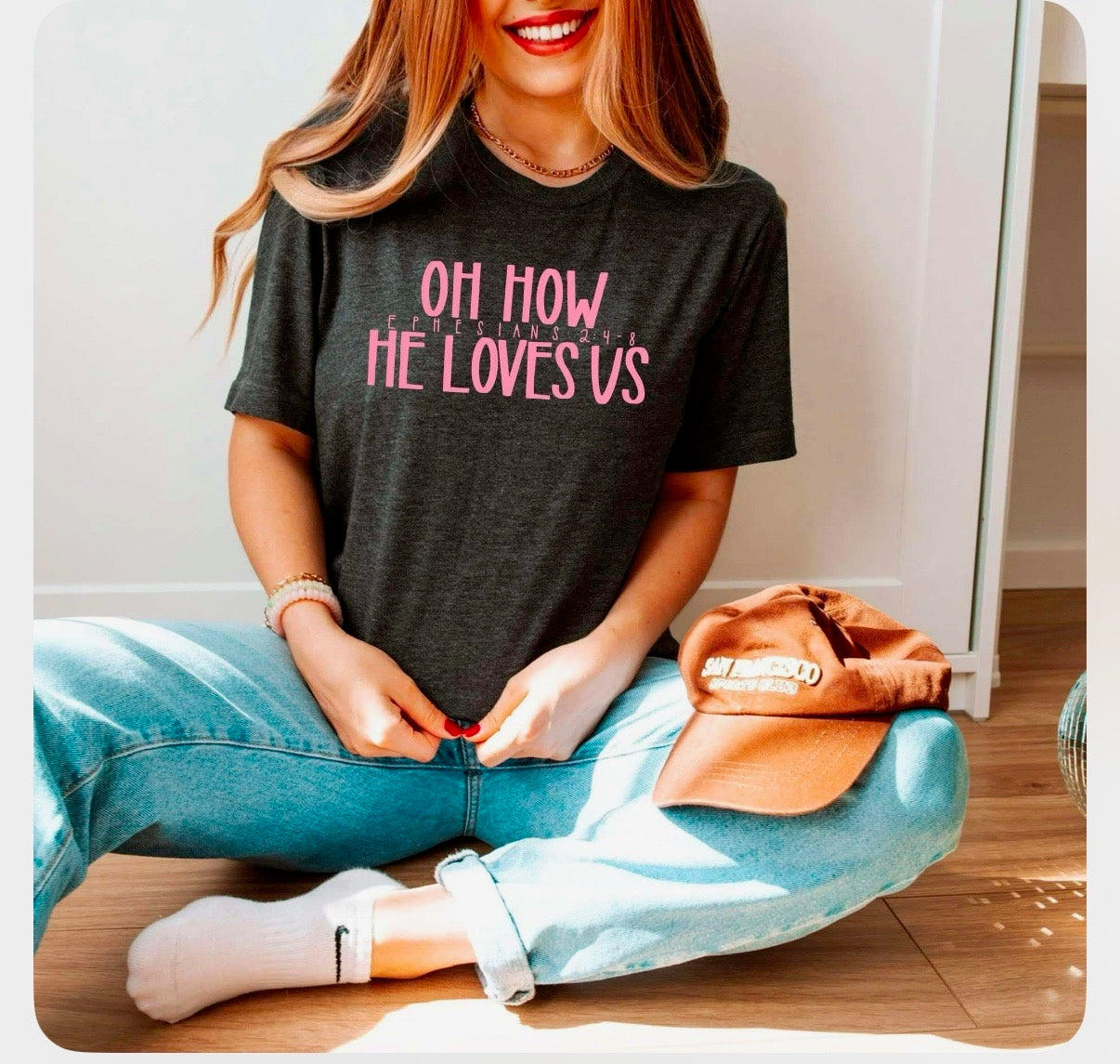 Women’s Oh How He Loves Us Tee