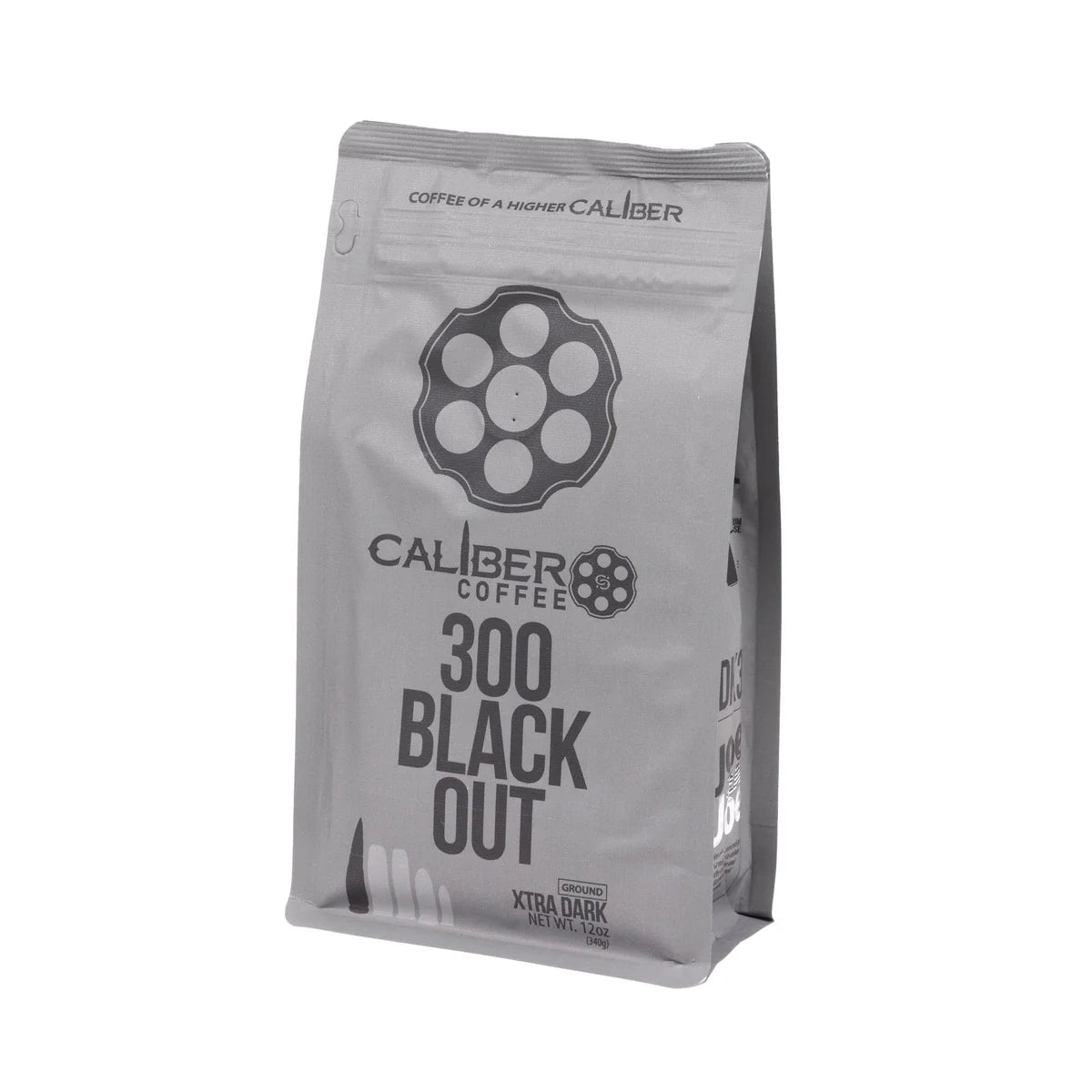 Caliber Coffee 300 Black Out Extra Dark Roast 12oz Ground