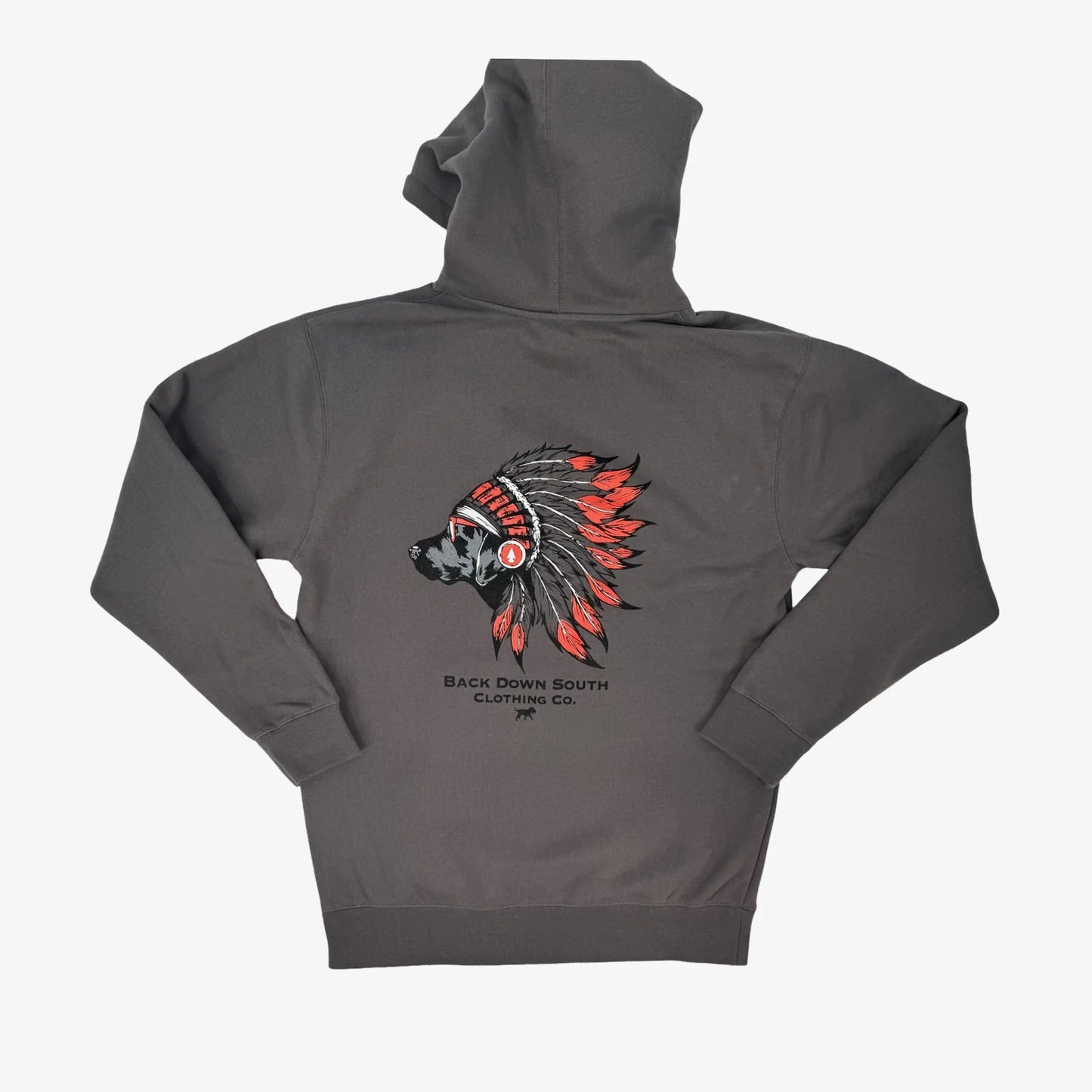 Back Down South Chief 2.0 Hoodie - Gunsmoke
